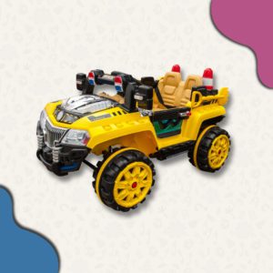 Carro Infantil Eléctrico Amarillo