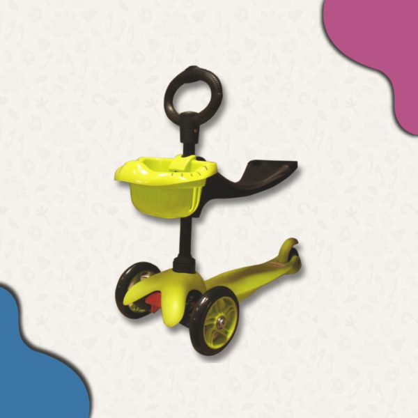 Scooter Infantil Con Canasta